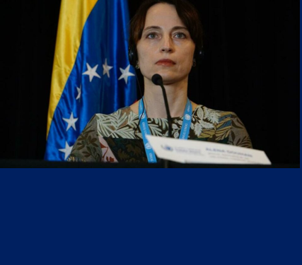 La relatrice speciale delle Nazioni Unite, Alena Douhan