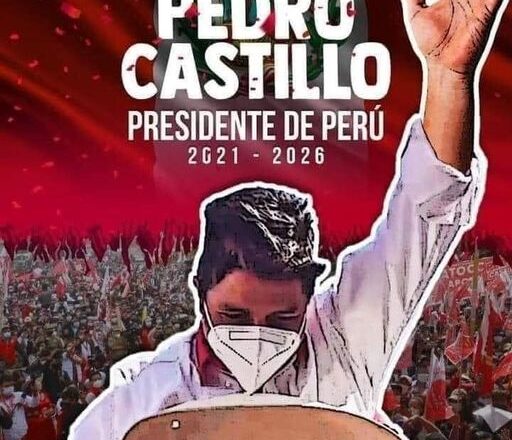 Una nuova bellissima notizia ci arriva dall’America Latina: Il Maestro marxista Pedro Castillo sarà il nuovo Presidente del Perù.