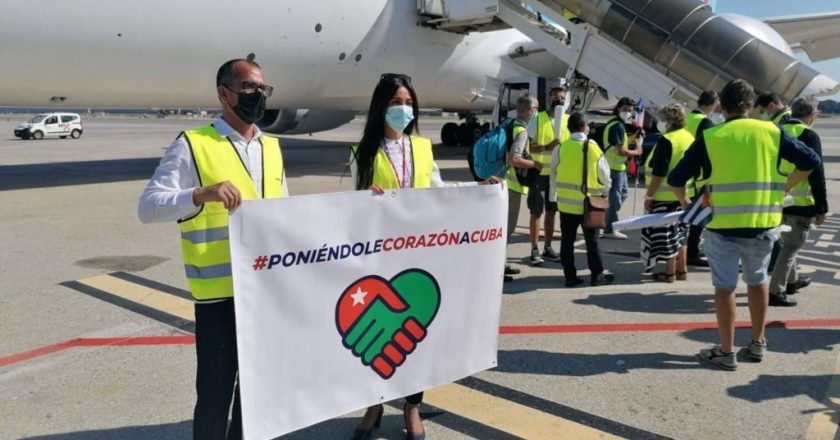 PARTITO DA MALPENSA L’AEREO CON LA DONAZIONE MEDICA PER CUBA