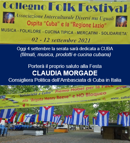Manifesto del Folk Festival di Collegno