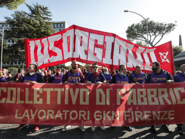 ARCI Valle Susa-Pinerolo aderisce alla campagna, promossa dalla SOMS di Pinerolo, a sostegno della lotta dei lavoratori della ex GKN di Campi Bisenzio