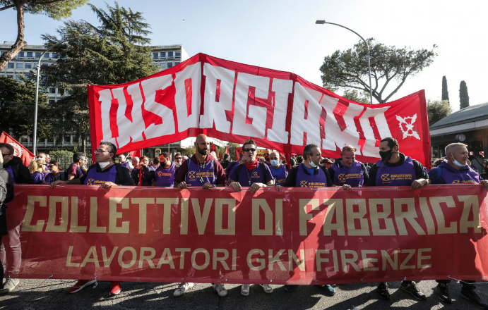 ARCI Valle Susa-Pinerolo aderisce alla campagna, promossa dalla SOMS di Pinerolo, a sostegno della lotta dei lavoratori della ex GKN di Campi Bisenzio