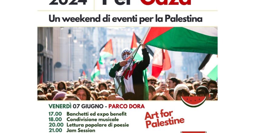 TORINO: Eventi e azioni per la Palestina