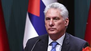 Il presidente cubano Miguel Diaz Canel