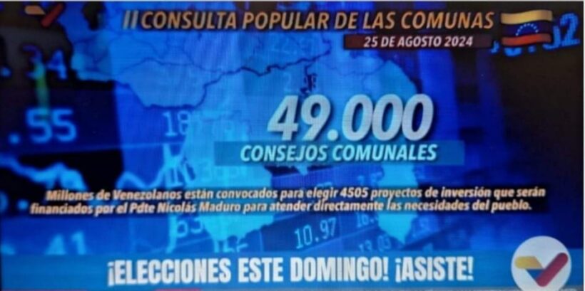 Venezuela: Elezioni di 49.000 Consigli Comunali Popolari.