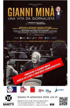 Sabato 14 settembre 2024, ore 21 – CINEMA TEATRO BARETTI