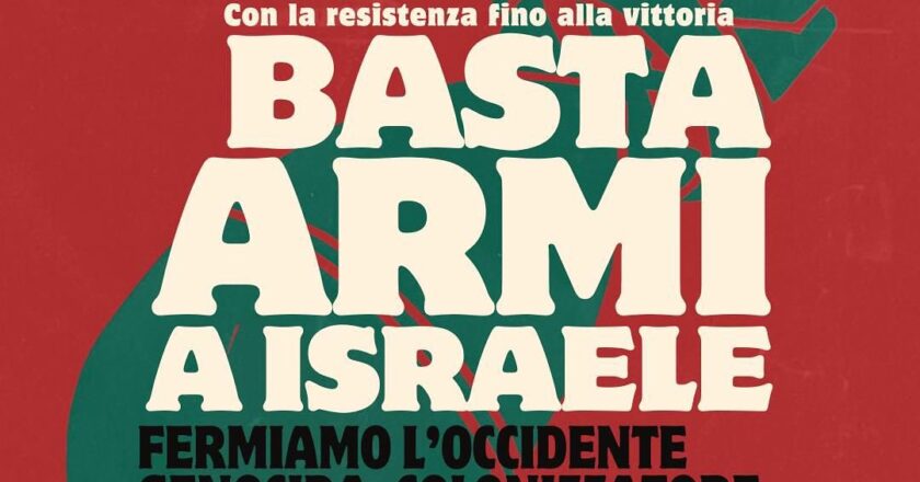 Basta armi a Israele! – Manifestazione regionale