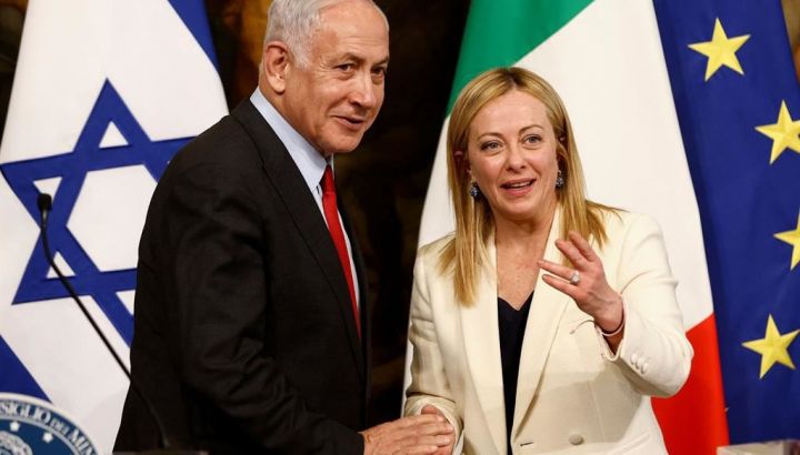 Netanyahu e Meloni